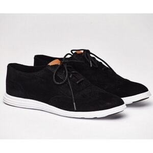 Cole Haan Black and White Flats